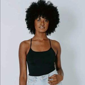 Klassy Network Lowback Bramisuit Bodysuit Black Size L